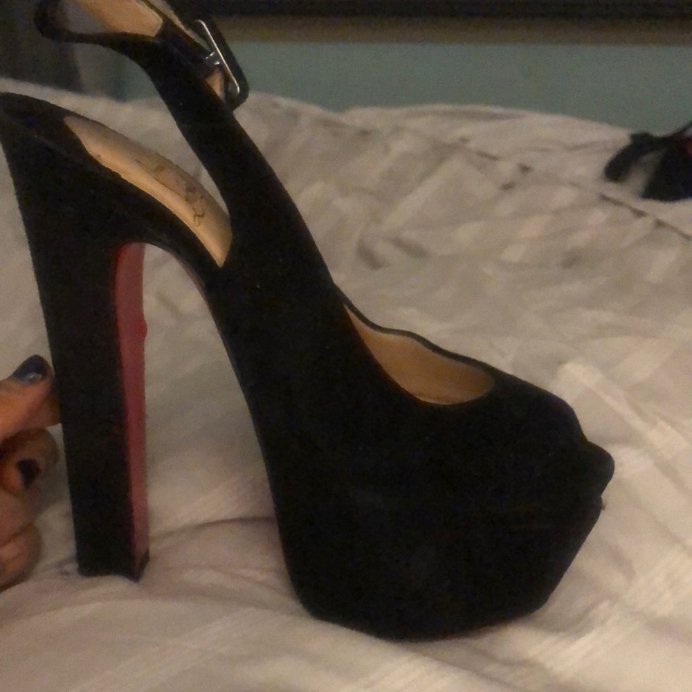 Christian louboutin sling backs
